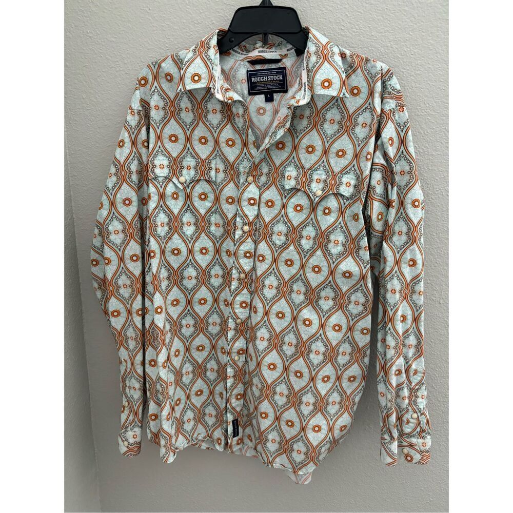 ❤️Rough Stock Panhandle Slim Men’s Western Shirt